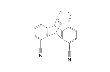 9,10[1',2']-Benzenoanthracene-1,8-dicarbonitrile, 9,10-dihydro-13-methyl-