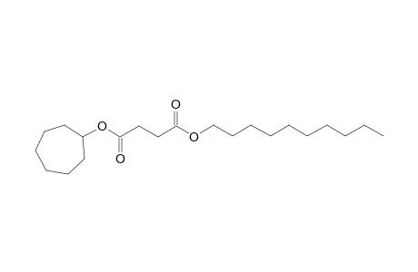 Succinic acid, cycloheptyl decyl ester