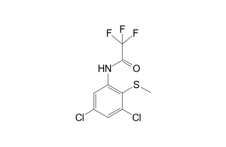 N-[3,5-dichloro-2-(methylthio)phenyl]-2,2,2-trifluoroacetamide