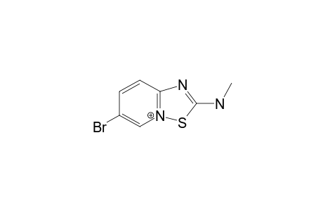 (6-bromo-[1,2,4]thiadiazolo[2,3-a]pyridin-4-ium-2-yl)-methyl-amine