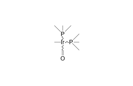 Bis(trimethylphosphino)-methyl iridium carbonyl