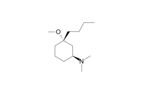 (3-butyl-3-methoxy-cyclohexyl)-dimethyl-amine
