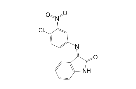 3-(4-Chloro-3-nitro-phenylimino)-1,3-dihydro-indol-2-one