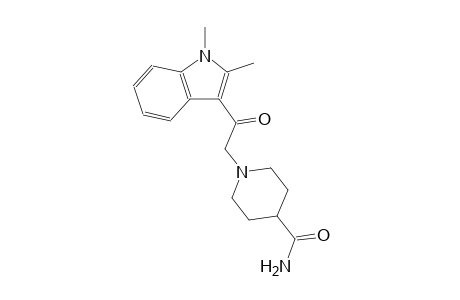 1-[2-(1,2-dimethyl-1H-indol-3-yl)-2-oxoethyl]-4-piperidinecarboxamide