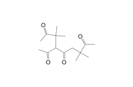 4-Acetyl-3,3,7,7-tetramethyl-2,5,8-nonatrione