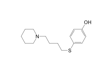 4-(4-piperidin-1-ylbutylsulfanyl)phenol