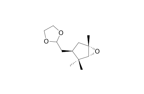 (1R,3R,4S)-2-((3,4-EPOXY-2,2,4-TRIMETHYL-CYCLOPENTYL)-METHYL)-1,3-DIOXOLAN