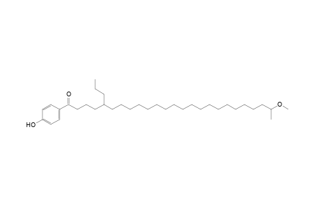 4-(24'-Methoxy-24'-methyl-1'-oxo-5'-n-propyltetracosanyl)phenol