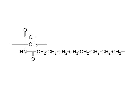 Poly(methyl 2-decanamidopropenoate)