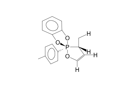 SYN-2-(4-METHYLPHENYL)-2,2-PHENYLENEDIOXY-3-METHYL-1,2-OXAPHOSPHOL-4-ENE