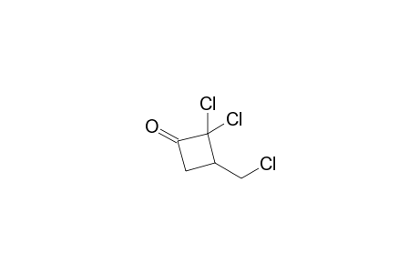2,2-bis(chloranyl)-3-(chloromethyl)cyclobutan-1-one
