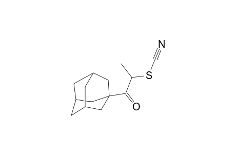 2-(1-Adamantyl)-1-methyl-2-oxoethyl thiocyanate