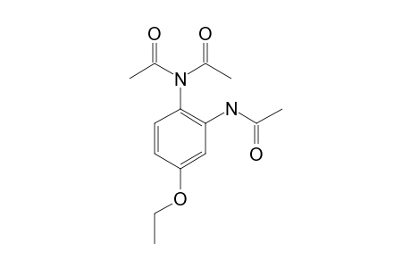 p-Acetophenetide, o-amino, N,N'-bis-acetyl