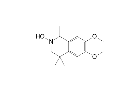 2-Hydroxy-6,7-dimethoxy-1,4,4-trimethyl-1,2,3,4-tetrahydroisoquinoline