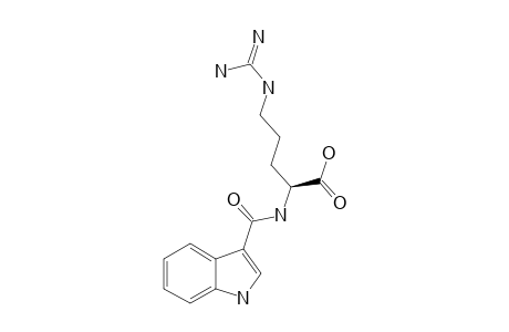 N-(1H-INDOLYL-3-CARBONYL)-D-ARGININE