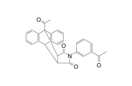 9-acetyl-13-(3-acetylphenyl)-11,15-dihydro-9H-9,10-[3,4]epipyrroloanthracene-12,14(10H,13H)-dione