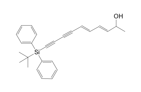 (3E,5E)-10-[tert-butyl(diphenyl)silyl]-2-deca-3,5-dien-7,9-diynol