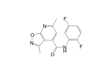 isoxazolo[5,4-b]pyridine-4-carboxamide, N-(2,5-difluorophenyl)-3,6-dimethyl-