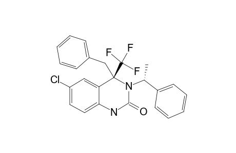 3-[(1R)-1-PHENYLETHYL]-6-CHLORO-4-BENZYL-4-(TRIFLUOROMETHYL)-1,3,4-TRIHYDROQUINAZOLIN-2-ONE