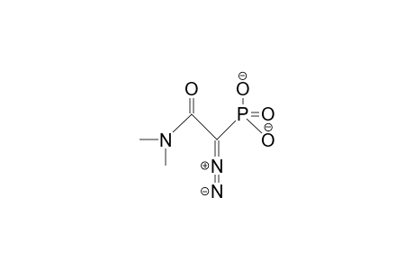 Dimethylcarbamoyl-diazamethyl-phosphonic dication