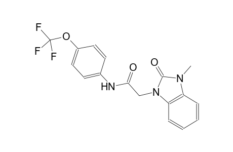 1H-benzimidazole-1-acetamide, 2,3-dihydro-3-methyl-2-oxo-N-[4-(trifluoromethoxy)phenyl]-
