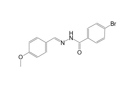 4-bromo-N'-[(E)-(4-methoxyphenyl)methylidene]benzohydrazide