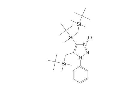 4-(TERT.-BUTYL-[(TERT.-BUTYLDIMETHYLSILYL)-METHYL]-METHYLSILYL)-5-[(TERT.-BUTYLDIMETHYLSILYL)-METHYL]-1-PHENYL-1H-1,2,3-TRIAZOLE-3-OXIDE