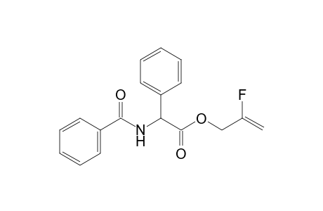 2-Fluoroprop-2-enyl (Benzoylamino)(phenyl)acetate