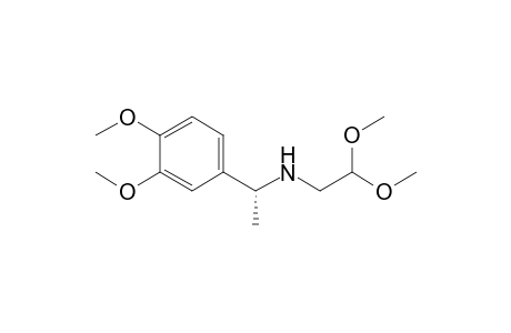 N-[1-(3,4-dimethoxyphenyl)ethyl]-2,2-dimethoxyethanamine