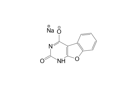 4-hydroxybenzofuro[2,3-d]pyrimidin-2(1H)-one, sodium salt