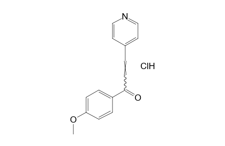 4'-METHOXY-3-(4-PYRIDYL)ACRYLOPHENONE, HYDROCHLORIDE