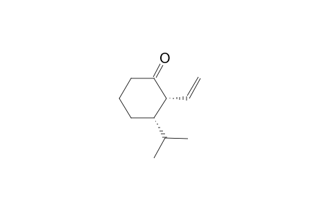 (2R*,3R*)-3-Isopropyl-2-ethenylcyclohexanone