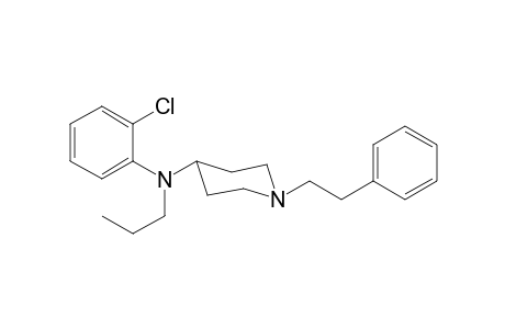 N-(2-Chlorophenyl)-N-propyl-1-(2-phenylethyl)piperidin-4-amine