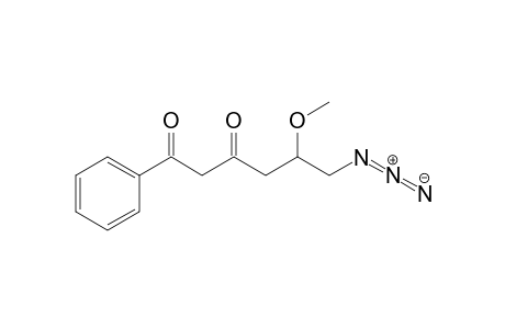 6-Azido-5-methoxy-1-phenylhexane-1,3-dione