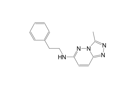 [1,2,4]triazolo[4,3-b]pyridazin-6-amine, 3-methyl-N-(2-phenylethyl)-