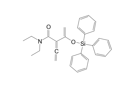 N,N-Diethyl-2-(1-[(triphenylsilyl)oxy]vinyl)-2,3-butadienamide