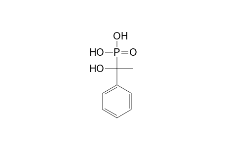 Phosphonic acid, (1-hydroxy-1-phenylethyl)-