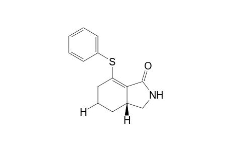 (R)-7-Phenylsulfanyl-2,3,3a,4,5,6-hexahydro-isoindol-1-one