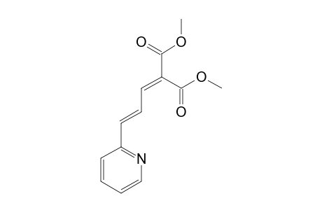 2-[3-(2-pyridyl)prop-2-enylidene]malonic acid dimethyl ester