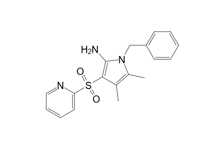 2-[(2-amino-1-benzyl-4,5-dimethylpyrrol-3-yl)sulfonyl]pyridine