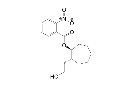 (1S,2R)-2-(2-hydroxyethyl)cycloheptyl 2-nitrobenzoate