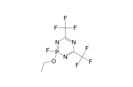 2-Ethoxy-2-fluoro-4,6-bis(trifluoromethyl)-1,3,5,2.lambda.(5)-triazaphosphinine