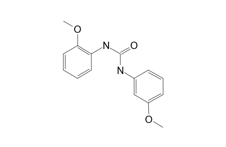 N-(2-Methoxyphenyl)-N'-(3-methoxyphenyl)urea