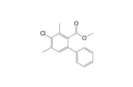 Methyl 4-chloro-3,5-dimethylbiphenyl-2-carboxylate