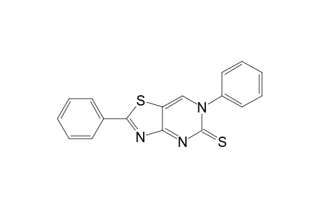 2,6-Diphenyl-5-thioxo-5,6-dihydrothiazolo[4,5-d]pyrimidine