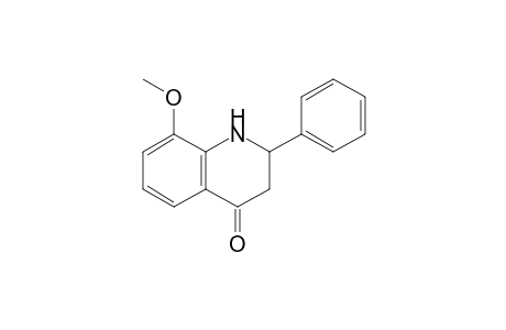 8-Methoxy-2,3-dihydro-2-phenyl-4-quinolone