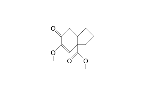 (3Aa, 7aa)-5-methoxy-1,2,3,6,7,7a-hexahydro-3ah-inden-6-one-3a-carboxylic acid, methyl ester
