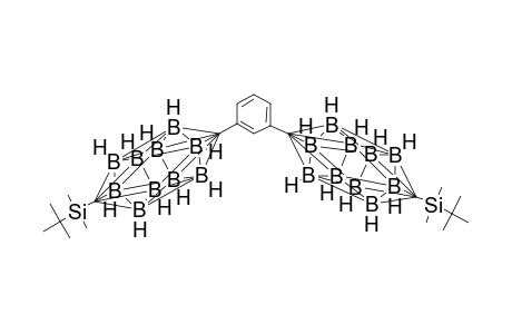 m-Bis(12-(tert-butyldimethylsilyl)-1,12-dicarba-closo-dodecaboran-1-yl)benzene