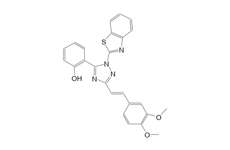 phenol, 2-[1-(2-benzothiazolyl)-3-[(E)-2-(3,4-dimethoxyphenyl)ethenyl]-1H-1,2,4-triazol-5-yl]-
