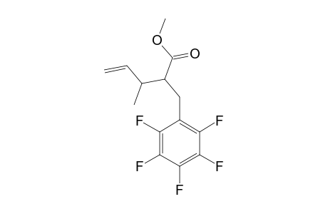 Methyl 3-methyl-2-((pentafluorophenyl)methyl)-4-pentenoate